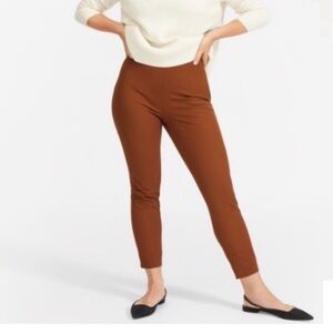 Everlane side zip pants brown size 12